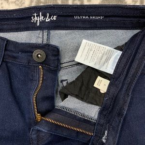 Style & Co Jeans - Dark denim skinny jeans Style & Co Jeans - Dark denim skinny jeans